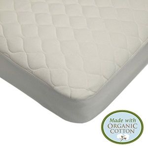 Waterproof Quilted Crib Mattress Cover Organic